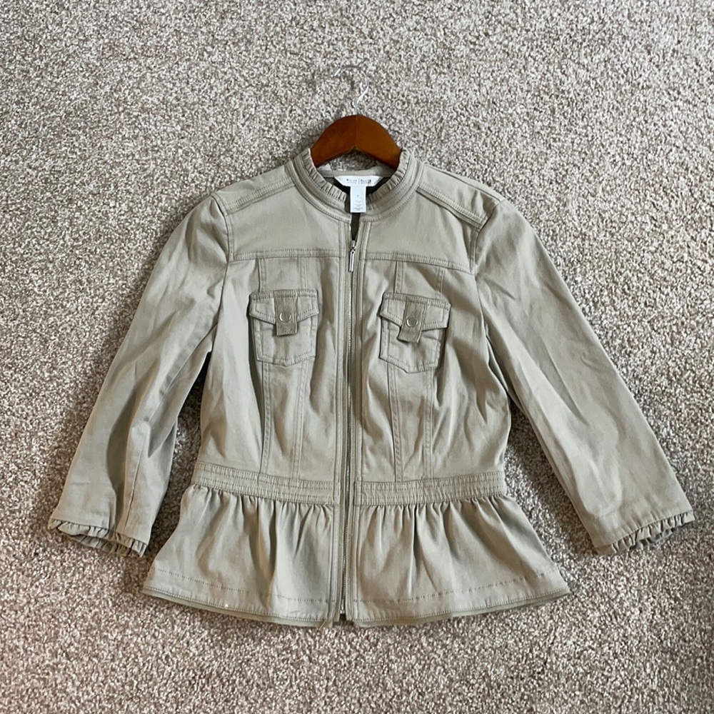 Peplum jacket